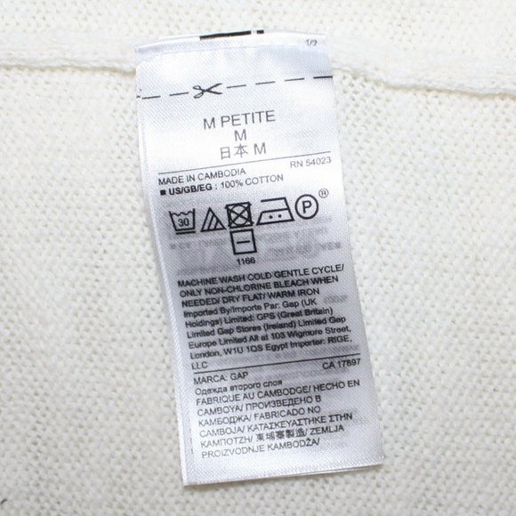 EUC Gap Crewneck Pocket Sweater in Slub Cotton - Picture 9 of 9